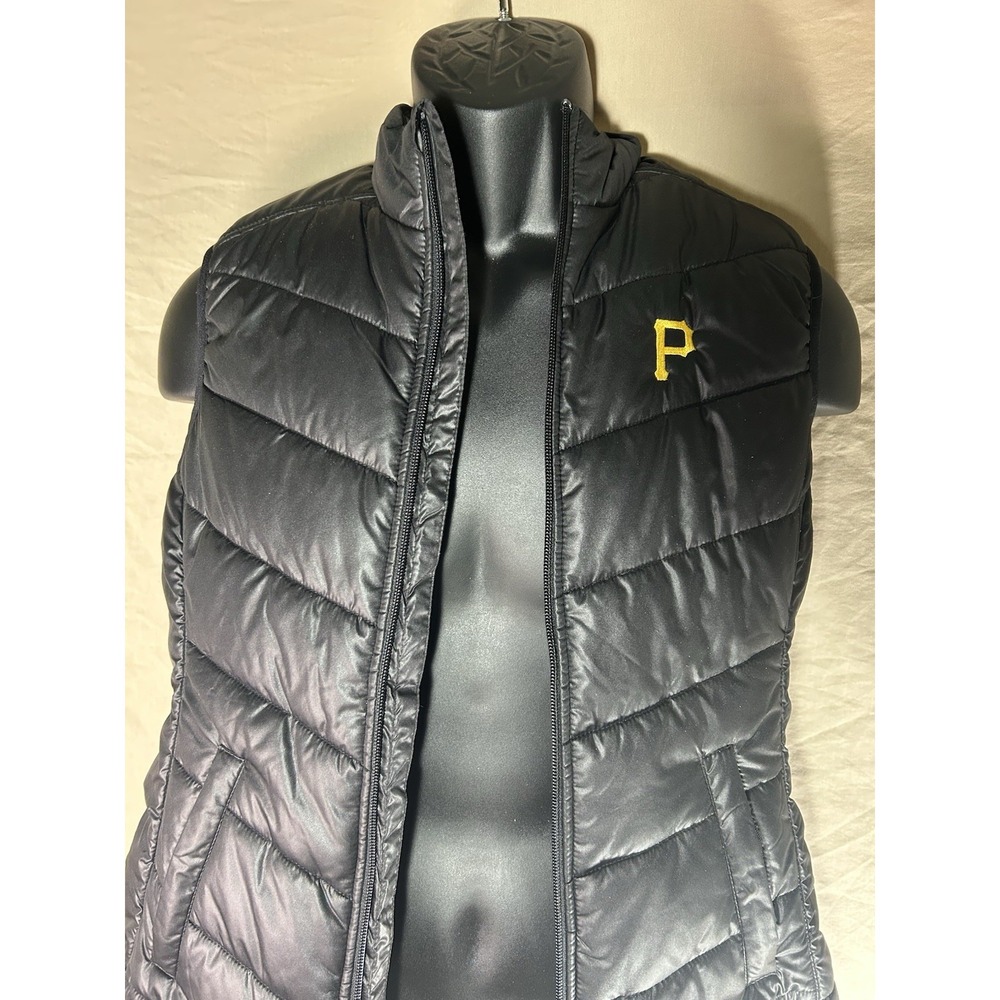 Cutter & Buck Pittsburgh Pirates Womens Size Small Full Zip Sleeveless Vest - Picture 11 of 11